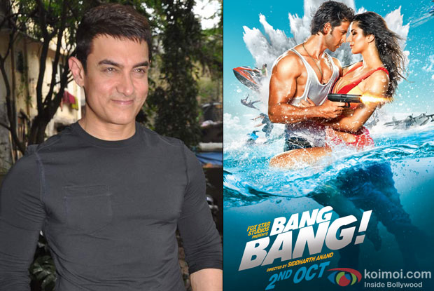 Aamir Khan and Bang Bang Movie Poster