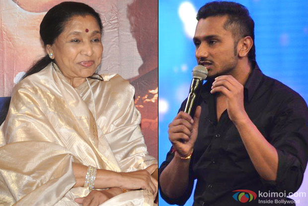Asha Bhosle and Yo Yo Honey Singh