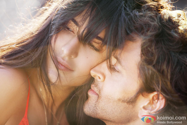 Katrina Kaif and Hrithik Roshan in a still from movie 'Bang Bang'