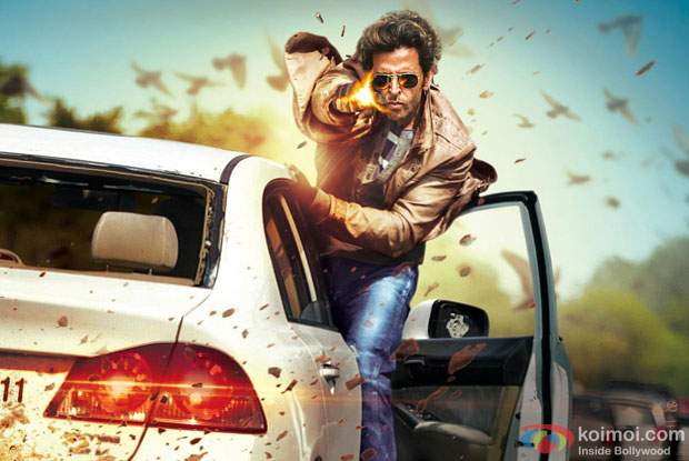 Hrithik Roshan in a still from movie 'Bang Bang'
