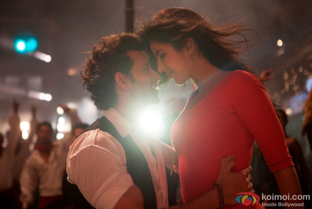 Hrithik Roshan and Katrina Kaif in a still from movie 'Bang Bang'