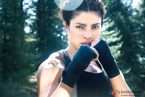 Priyanka Chopra in a still from movie 'Mary Kom'