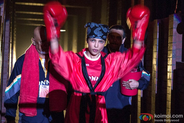Priyanka Chopra in a still from movie 'Mary Kom'