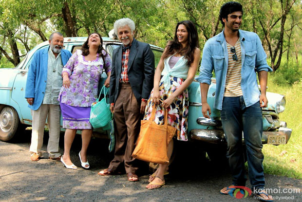 A still from movie 'Finding Fanny'