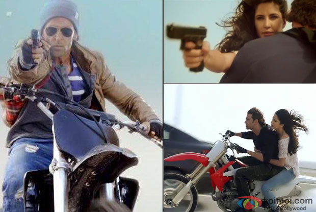 Katrina Kaif and Hrithik Roshan in a still from movie 'Bang Bang'