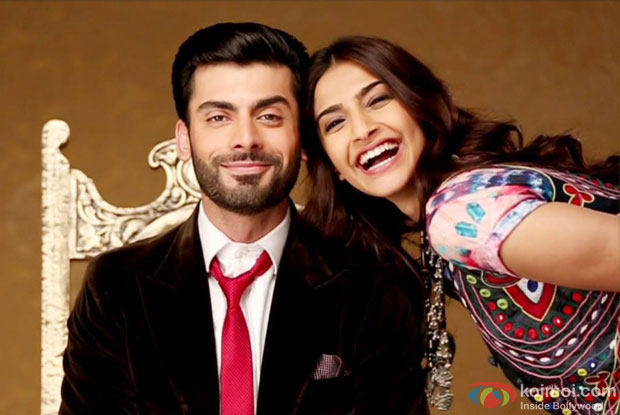 Fawad Khan and Sonam Kapoor in a still from movie 'Khoobsurat'