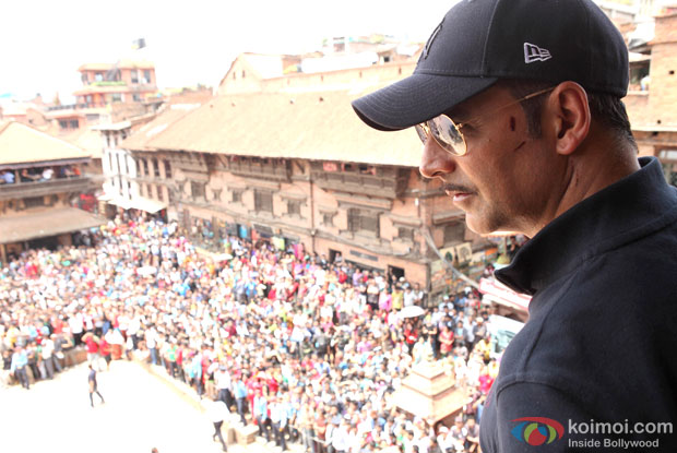 Akshay Kumar in a still from movie 'Baby'