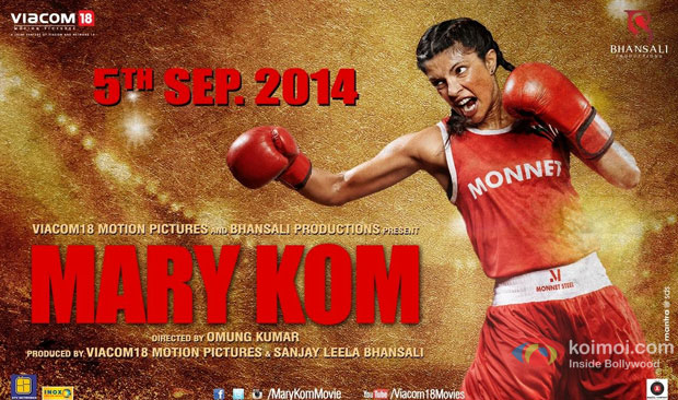 Priyanka Chopra in a still from movie 'Mary Kom'