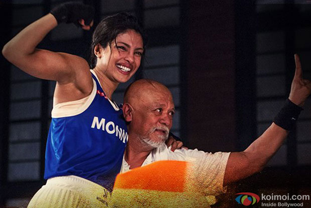 Priyanka Chopra in a still from movie 'Mary Kom'