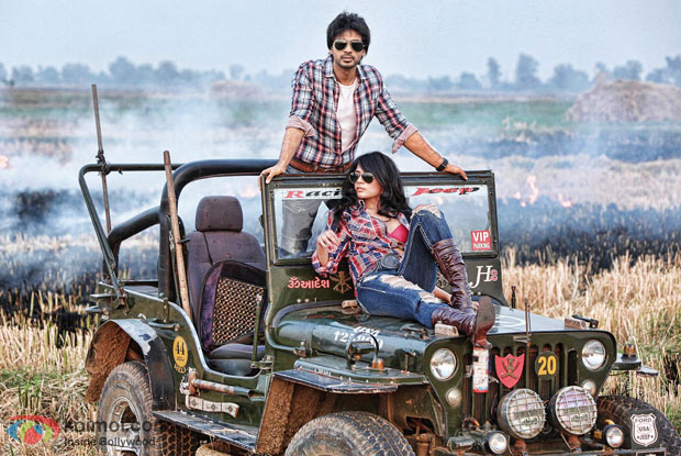 Nikhil Dwivedi & Richa Chadda in a still from movie 'Tamanchey'