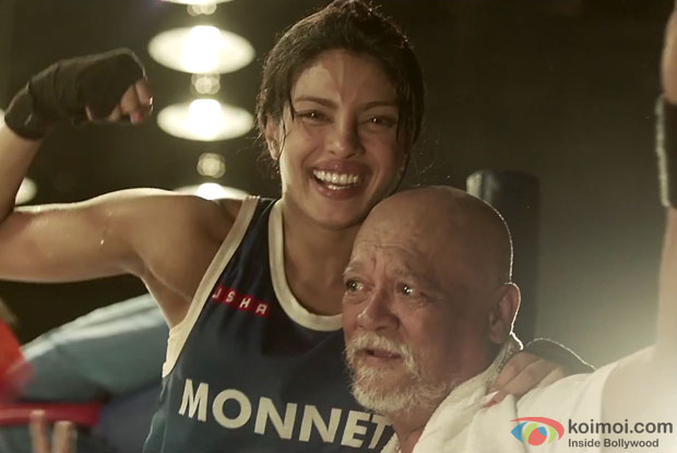 Priyanka Chopra in a still from movie 'Mary Kom'
