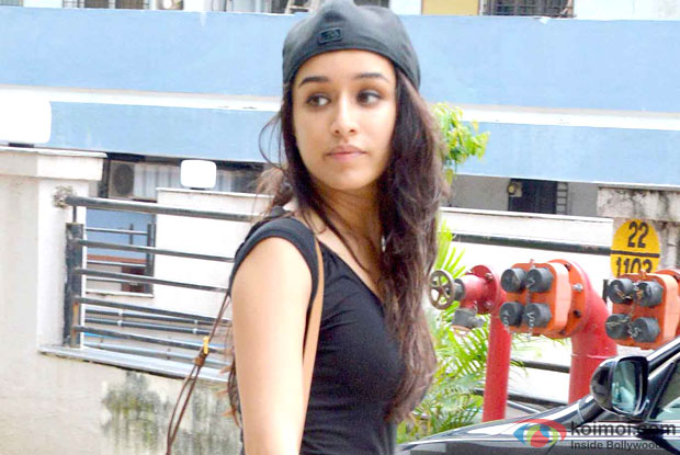 Shraddha Kapoor on the sets of 'ABCD 2'