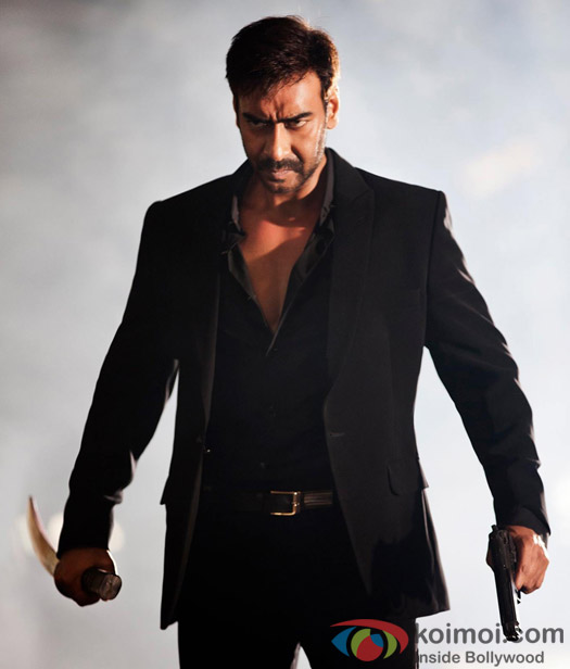 Ajay Devgn in a still from movie 'Action Jackson'