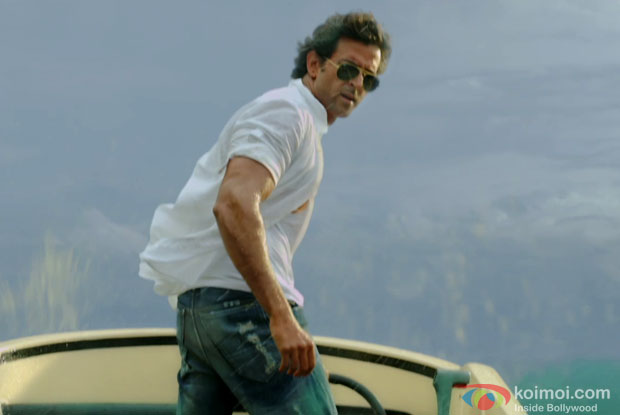 Hrithik Roshan in a still from movie 'Bang Bang'