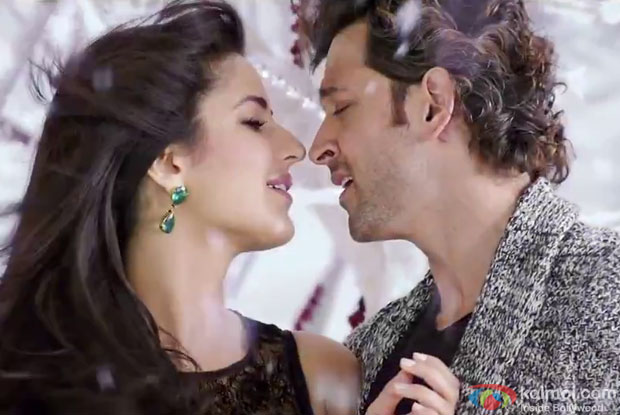 Katrina Kaif and Hrithik Roshan in a still from movie ' Bang Bang'