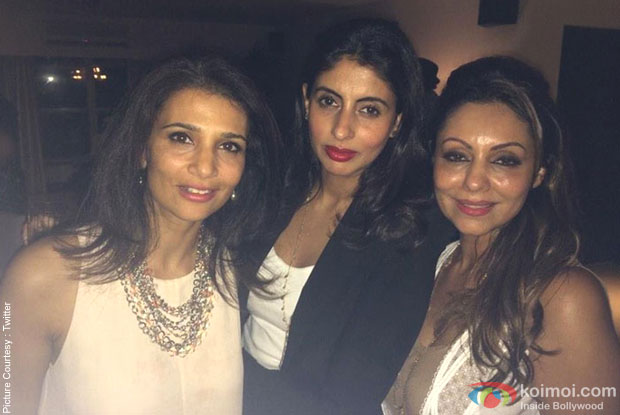 Celebs during the Gauri Khan's Birthday Bash Celebs during the Gauri Khan's Birthday Bash