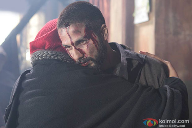 Shahid Kapoor in a Still from movie 'Haider'