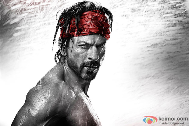 Shah Rukh Khan in a still from movie 'Happy New Year' Shah Rukh Khan in a still from movie 'Happy New Year'