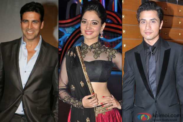 Akshay Kumar, Tamannaah Bhatia and Ali Zafar Akshay Kumar, Tamannaah Bhatia and Ali Zafar
