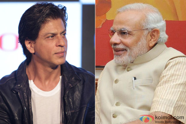Shah Rukh Khan and PM Narendra Modi