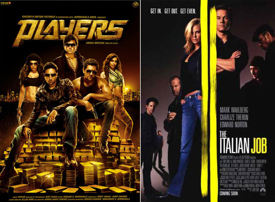 Posters of Players and The Italian Job