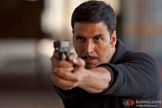Akshay Kumar in a still from movie 'Baby'