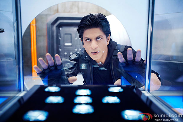 Shah Rukh Khan in a still from movie 'Happy New Year' Shah Rukh Khan in a still from movie 'Happy New Year'