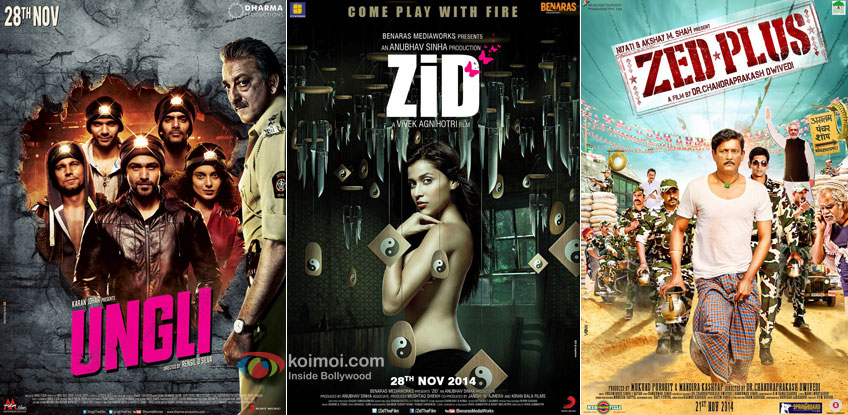 Ungli, Zid and Zed Plus Movie Poster