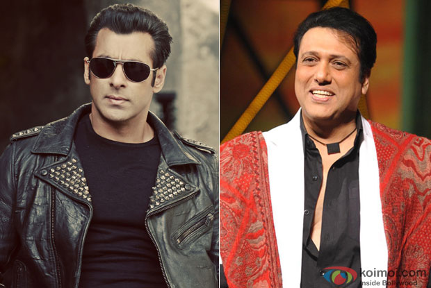Salman Khan and Govinda Salman Khan and Govinda