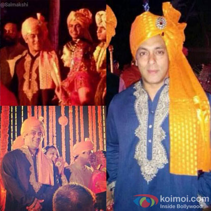 Salman Khan Becomes The 'Baraati' For Pulkit Samrat's Wedding