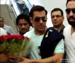 Salman Khan Arrives In Hyderabad For Arpita Khan Wedding