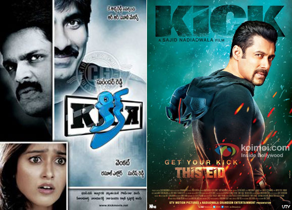 ​Kick (2009) and Kick (2014) Movie Poster