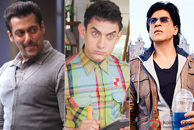 still from movie 'Kick', 'PK' and 'Happy New Year'
