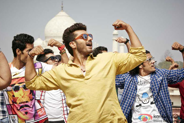 Arjun Kapoor in a still from movie 'Tevar'