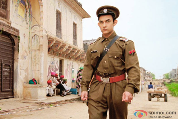 Aamir Khan in a still from movie 'PK'