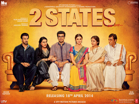2 States (2014) Movie Poster