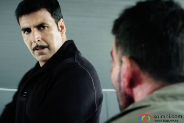 Akshay Kumar in a still from movie 'Baby'