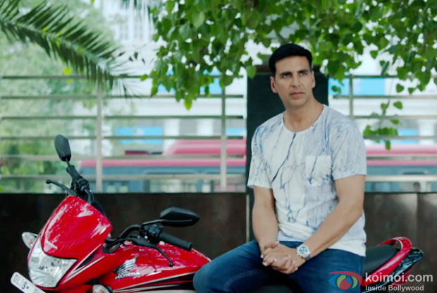 Akshay Kumar in a still from movie 'Baby'