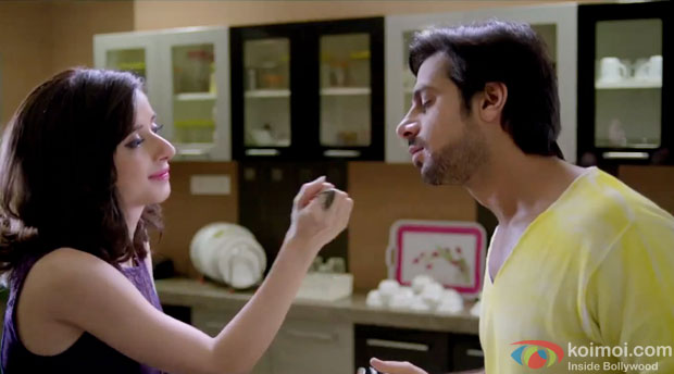 Suzzana Mukherjee in a still from movie 'Badmashiyaan'
