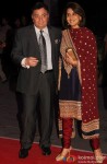 Rishi Kapoor and Neetu Singh during the Kush Sinha's wedding reception