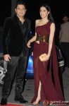 Bhushan Kumar and Divya Kumar Khosla during the Kush Sinha's wedding reception