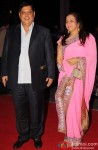 David Dhawan during the Kush Sinha's wedding reception
