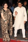 Sharmila Thackeray and Raj Thackeray during the Kush Sinha's wedding reception
