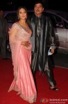 Sonakshi Sinha and Shatrughan Sinha during the Kush Sinha's wedding reception