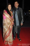 Poonam Sinha and Shatrughan Sinha during the Kush Sinha's wedding reception