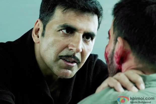 Akshay Kumar in a still from movie 'Baby'