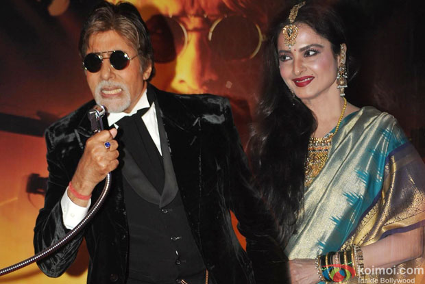 Amitabh Bachchan and Rekha
