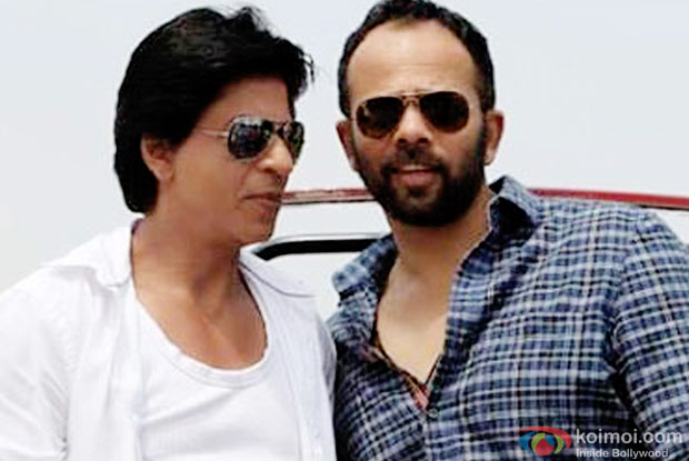 Shah Rukh Khan and Rohit Shetty