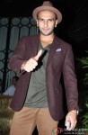 Ranveer Singh during the party hosted by Sanjay Leela Bhansali
