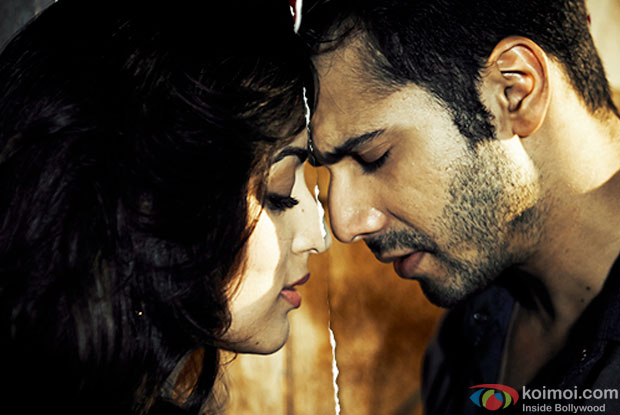 Yami Gautam and Varun Dhawan in a still from movie 'Badlapur'